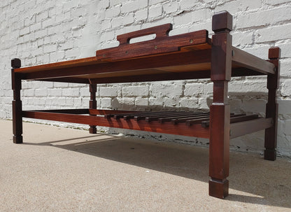 Mid Century Modern Italian Modern Teak Coffee Table