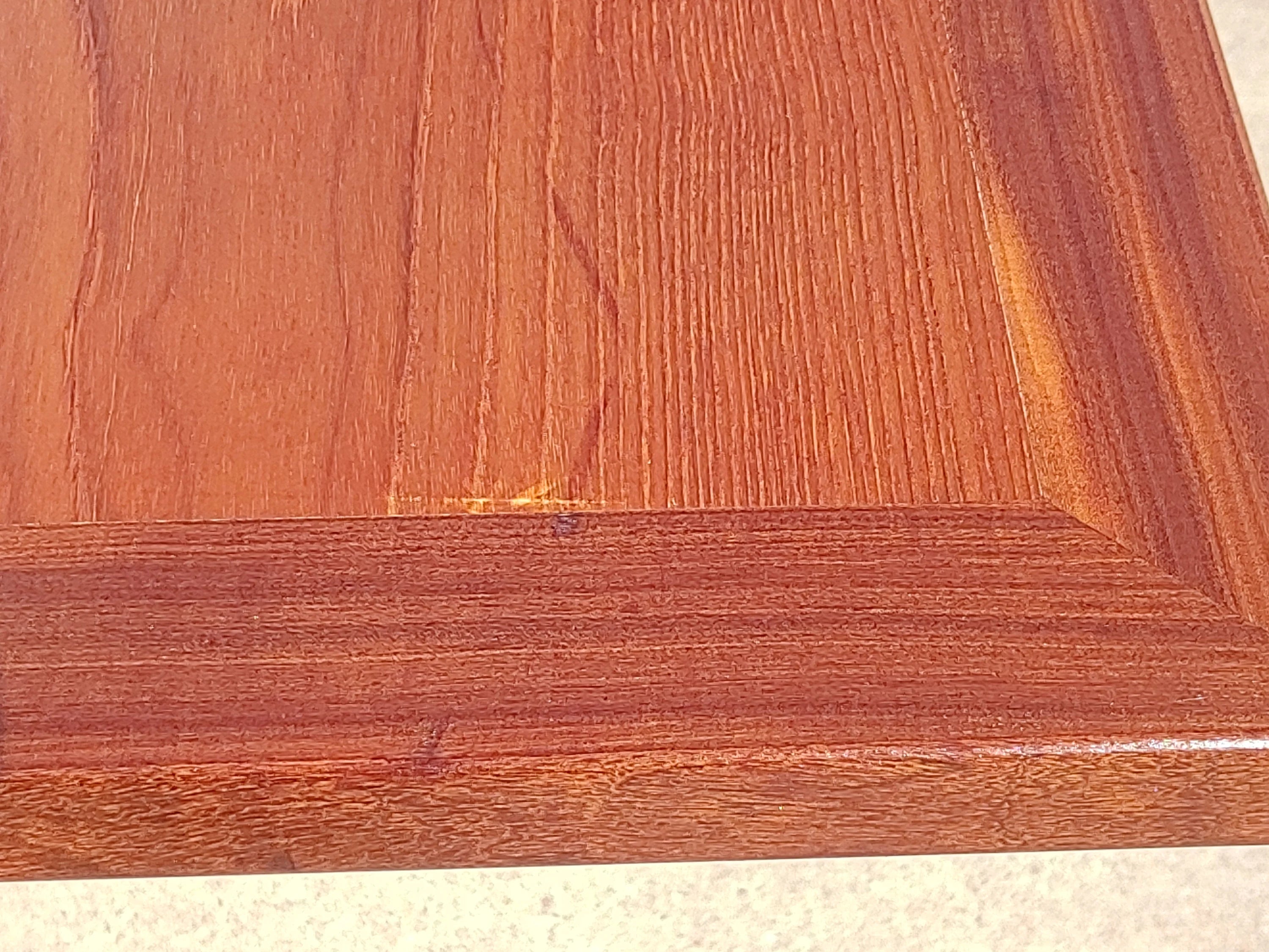 Mid Century English Modern Teak Dining Table