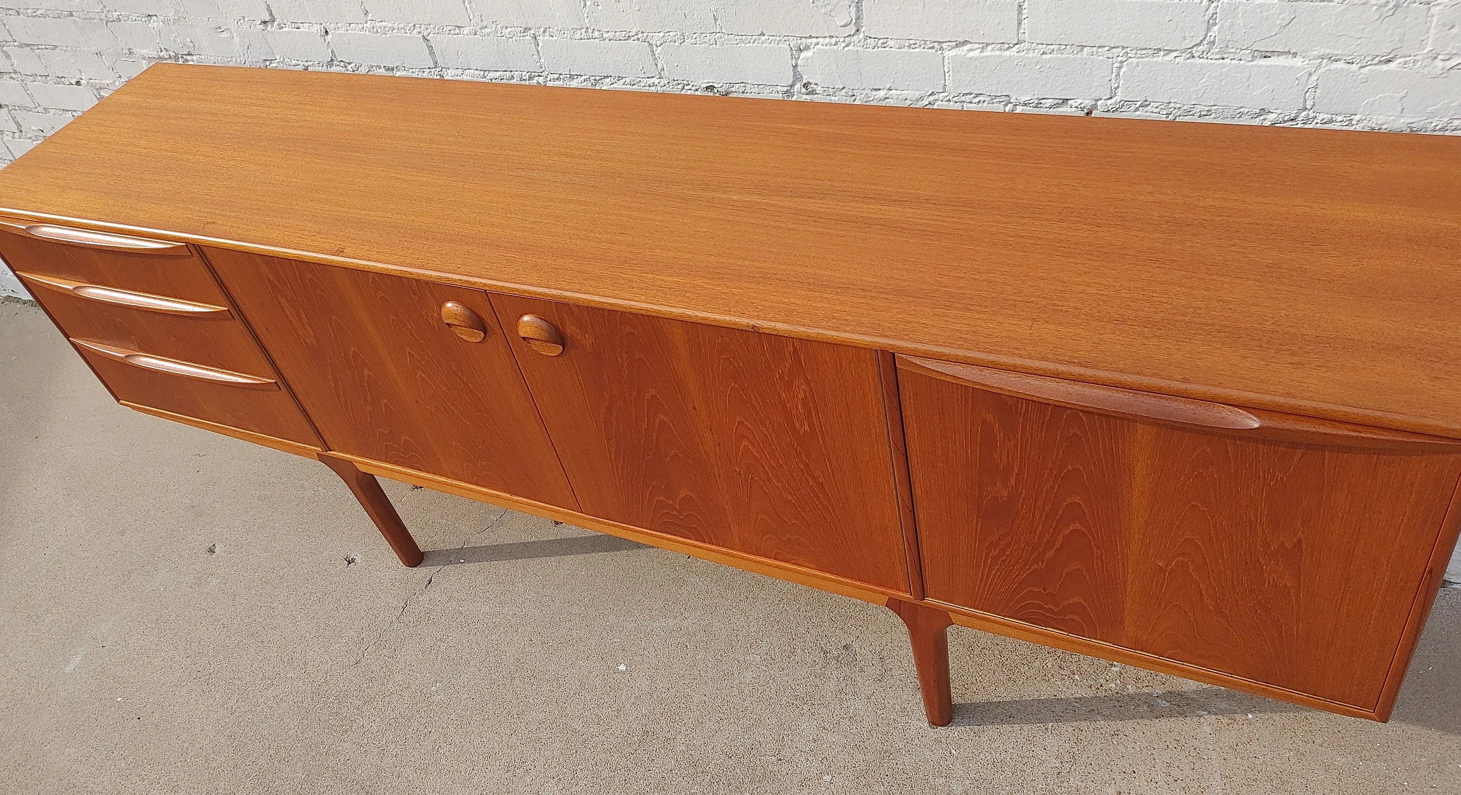 Mid Century Modern Teak Sideboard by McIntosh