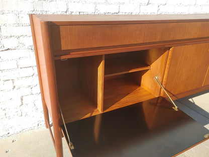 Mid Century Modern English Modern Teak Credenza by McIntosh
