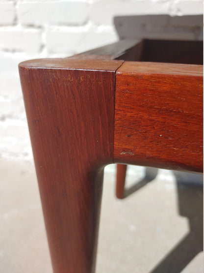 Mid Century Danish Modern Teak Elevating Coffee Table