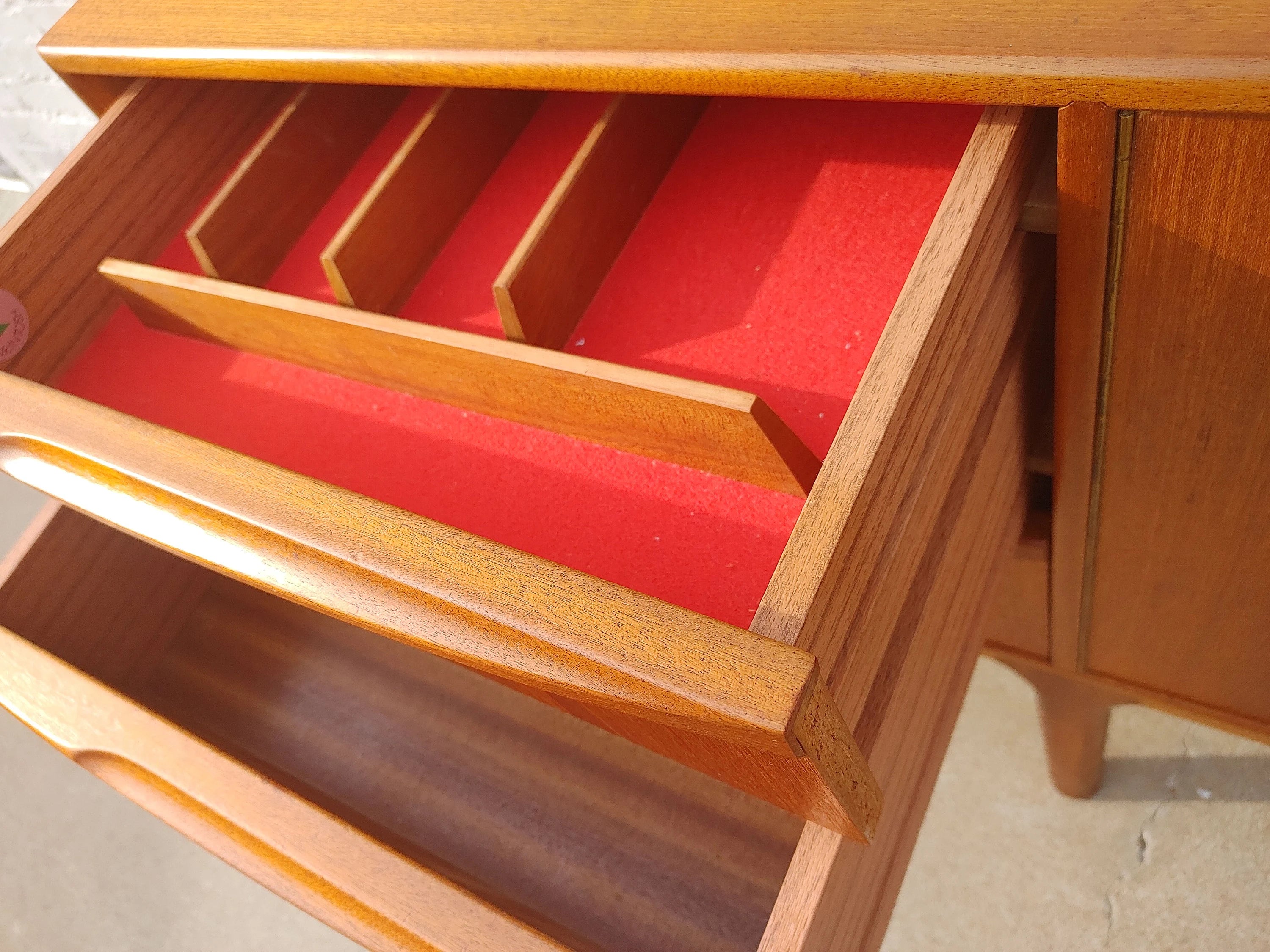 Mid Century Modern Teak Sideboard by McIntosh