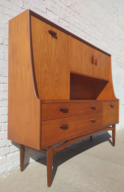 Mid Century English Modern Teak Hutch by G Plan