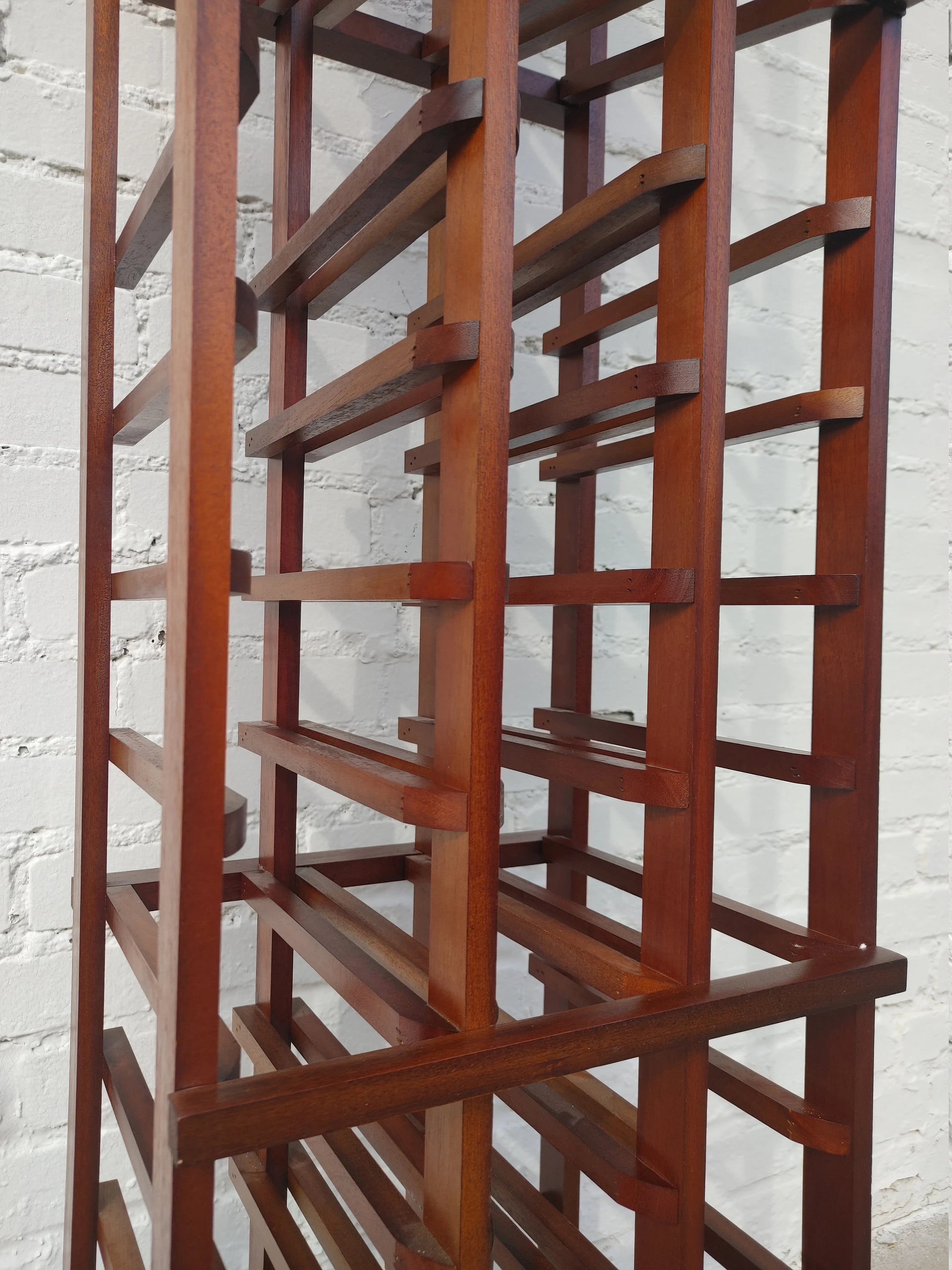 Modern Teak Wine Racks