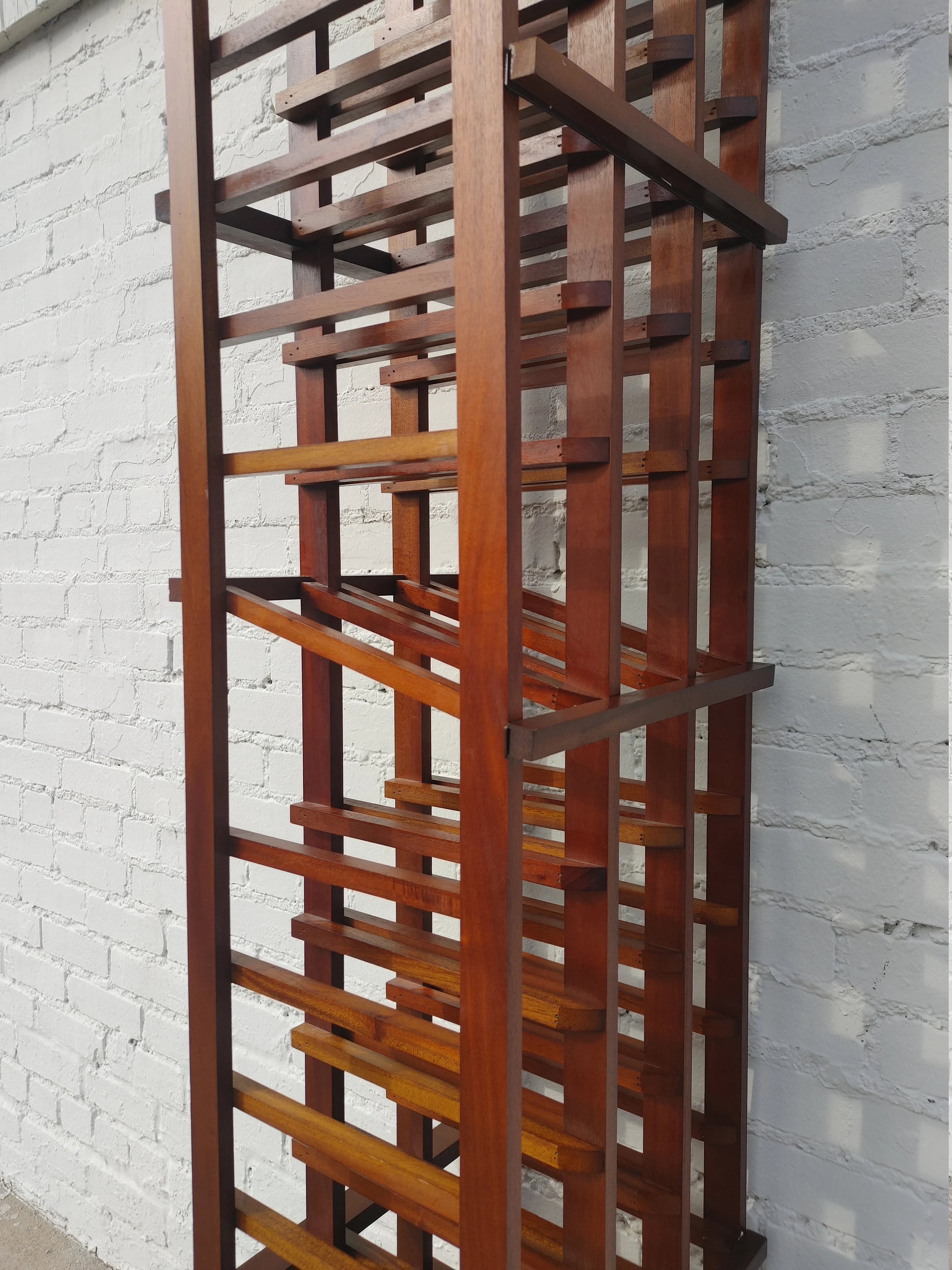 Modern Teak Wine Racks