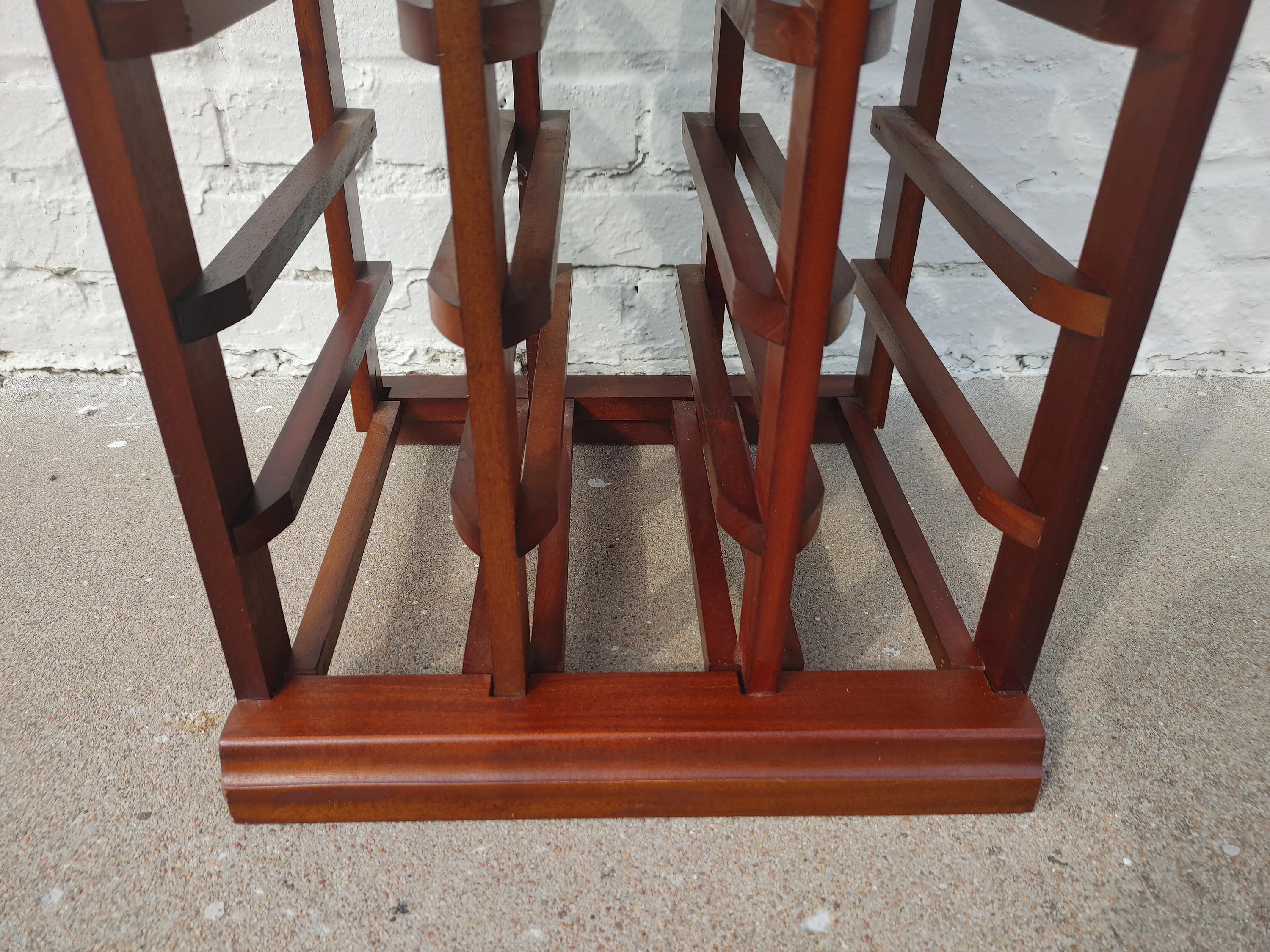 Modern Teak Wine Racks
