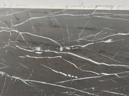 Mid Century Modern Marble and Iron Table