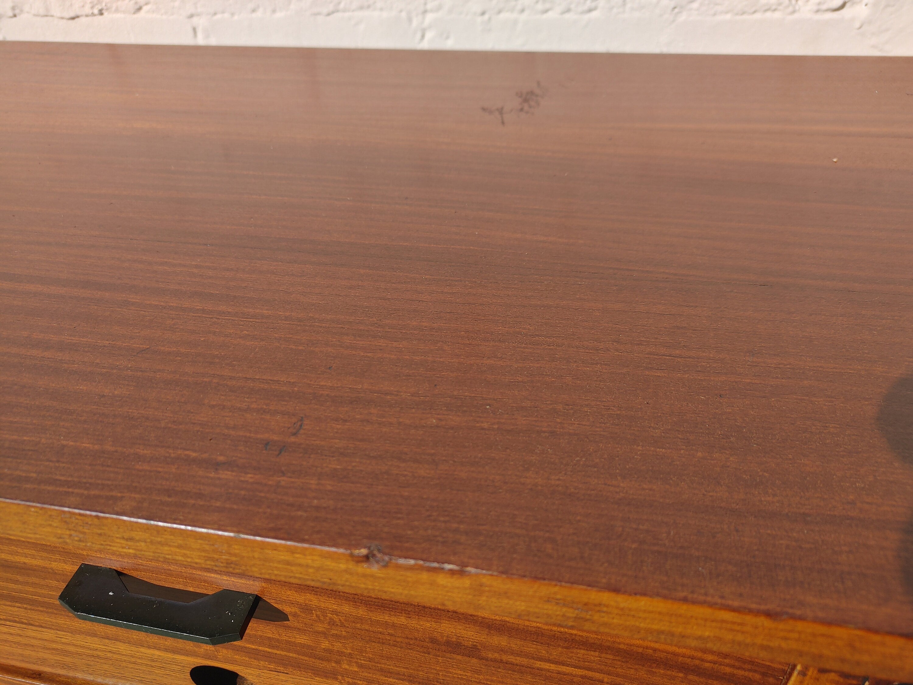 Mid Century Italian Modern Teak Credenza