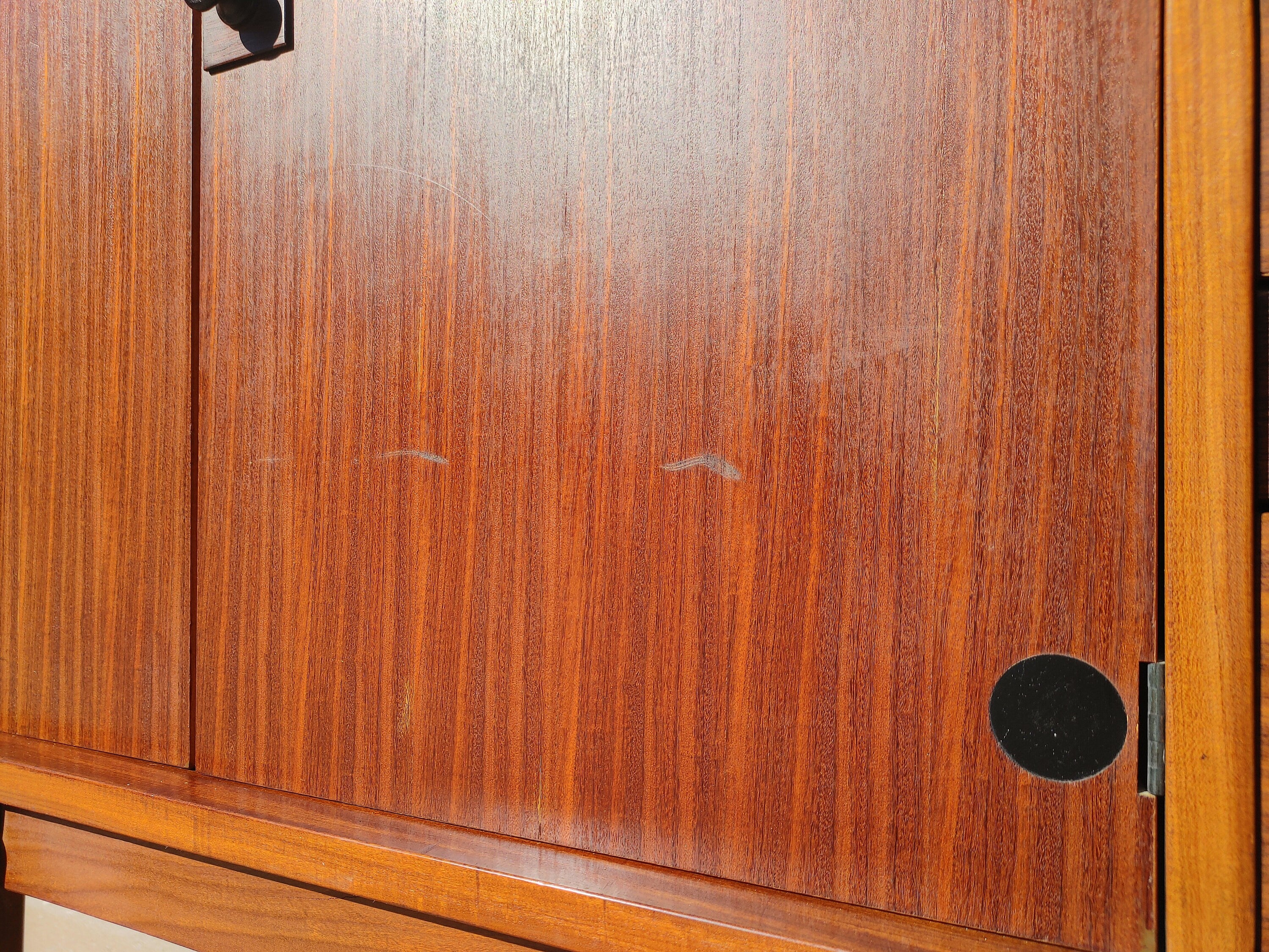 Mid Century Italian Modern Teak Credenza
