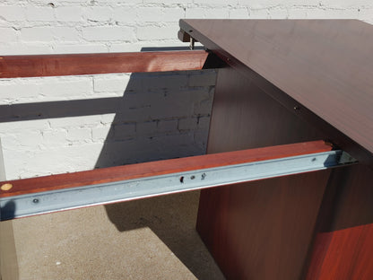 Mid Century Danish Modern Rosewood Dining Table by Sannemann