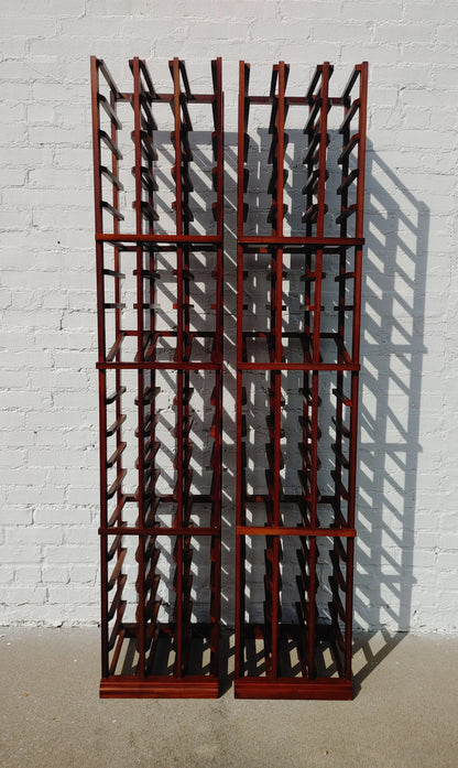 Modern Teak Wine Racks