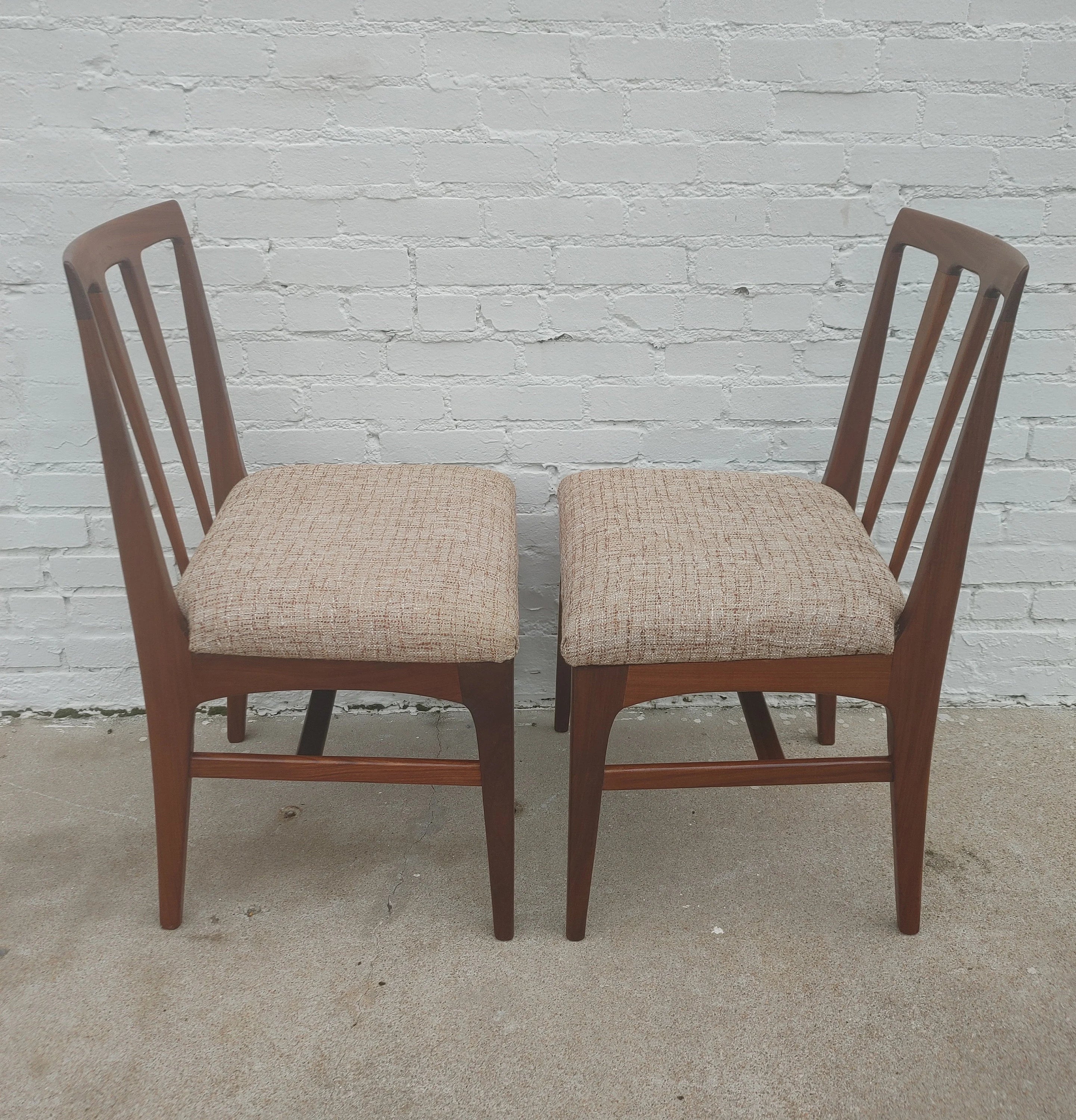 Mid Century English Modern Dining Chairs by Younger