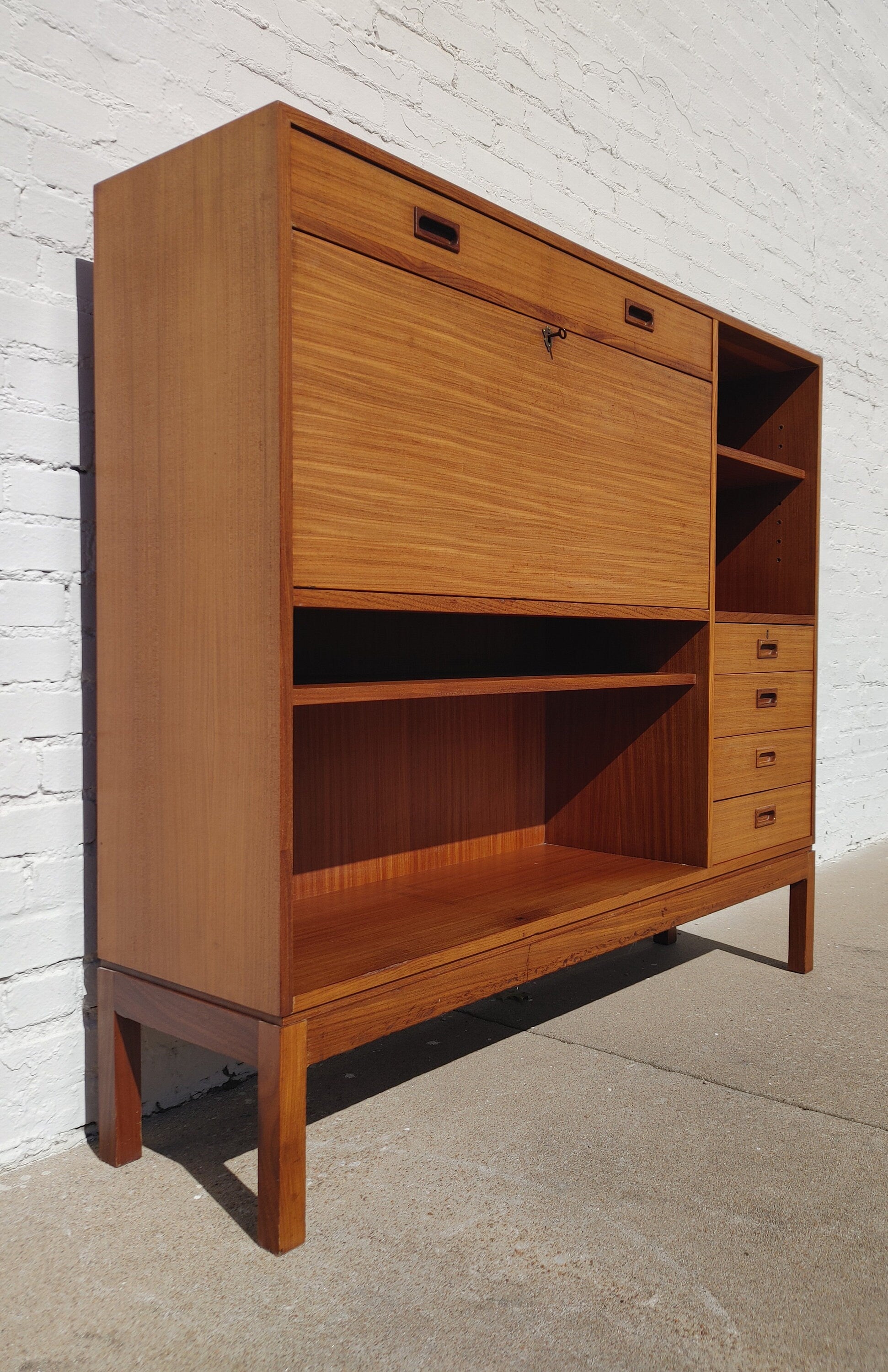 Mid Century Danish Modern Teak Cabinet