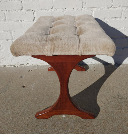 Mid Century English Modern Teak Stool