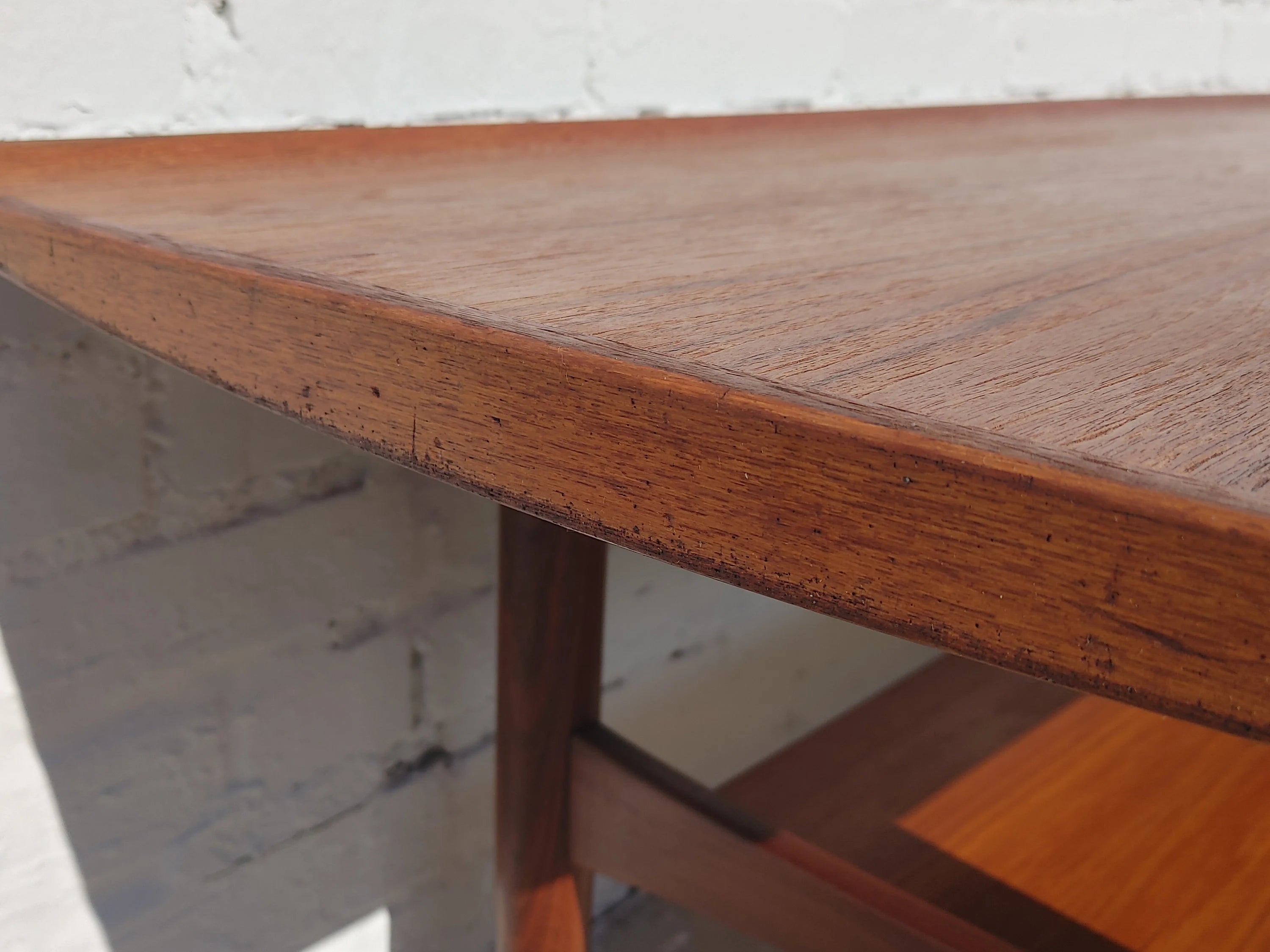 Mid Century Danish Modern Teak Coffee Table