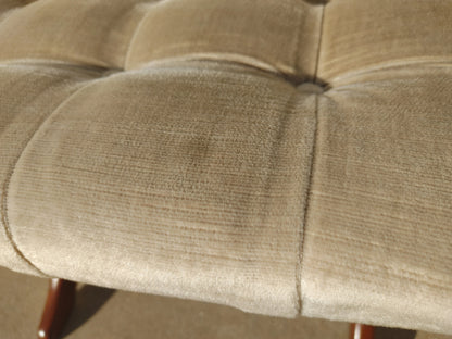 Mid Century English Modern Teak Stool