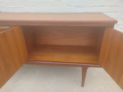 Mid Century English Modern Teak Buffet by Younger