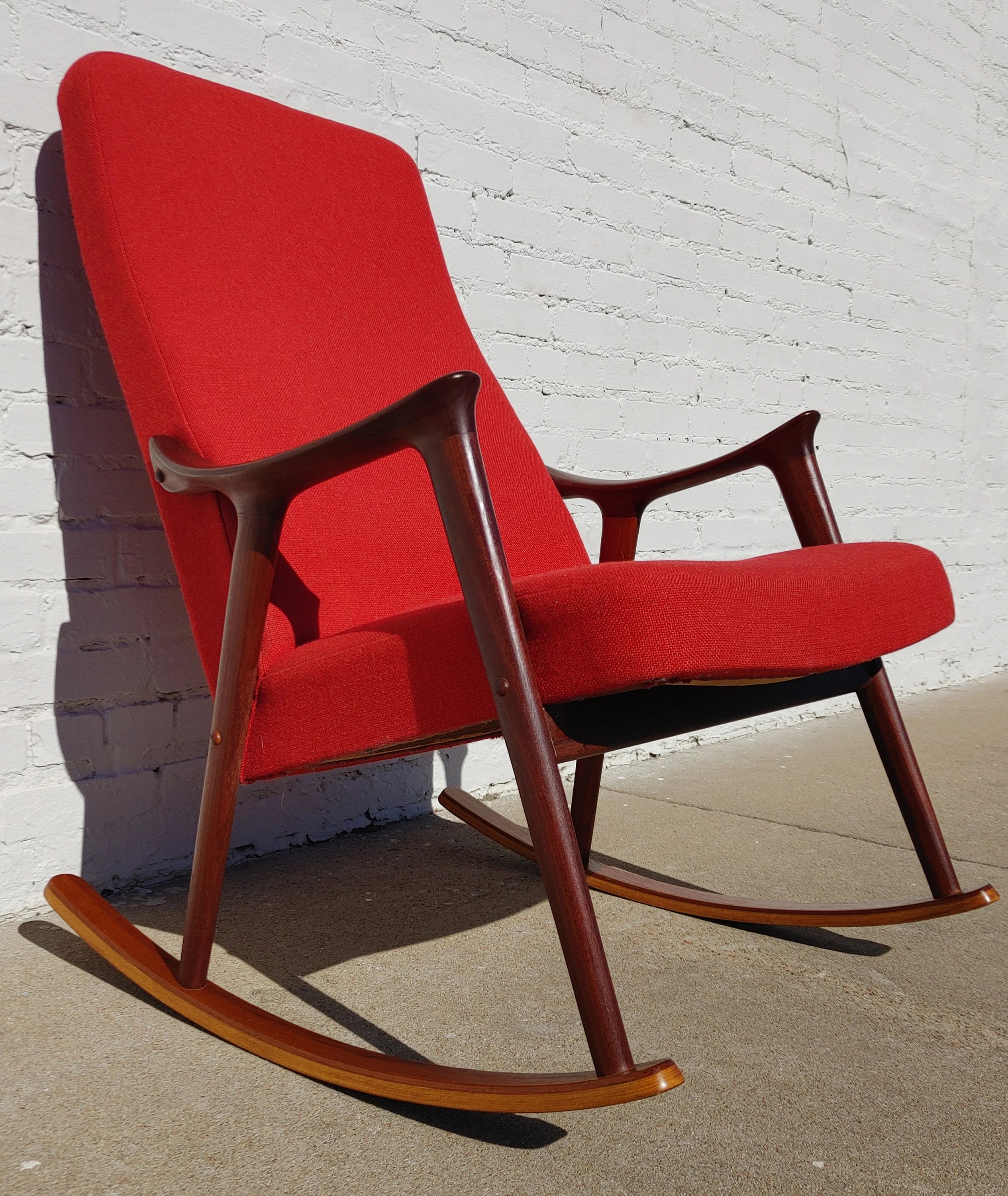 Mid Century Danish Modern Ingmar Relling Rocker