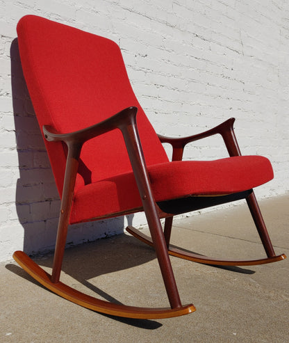 Mid Century Danish Modern Ingmar Relling Rocker