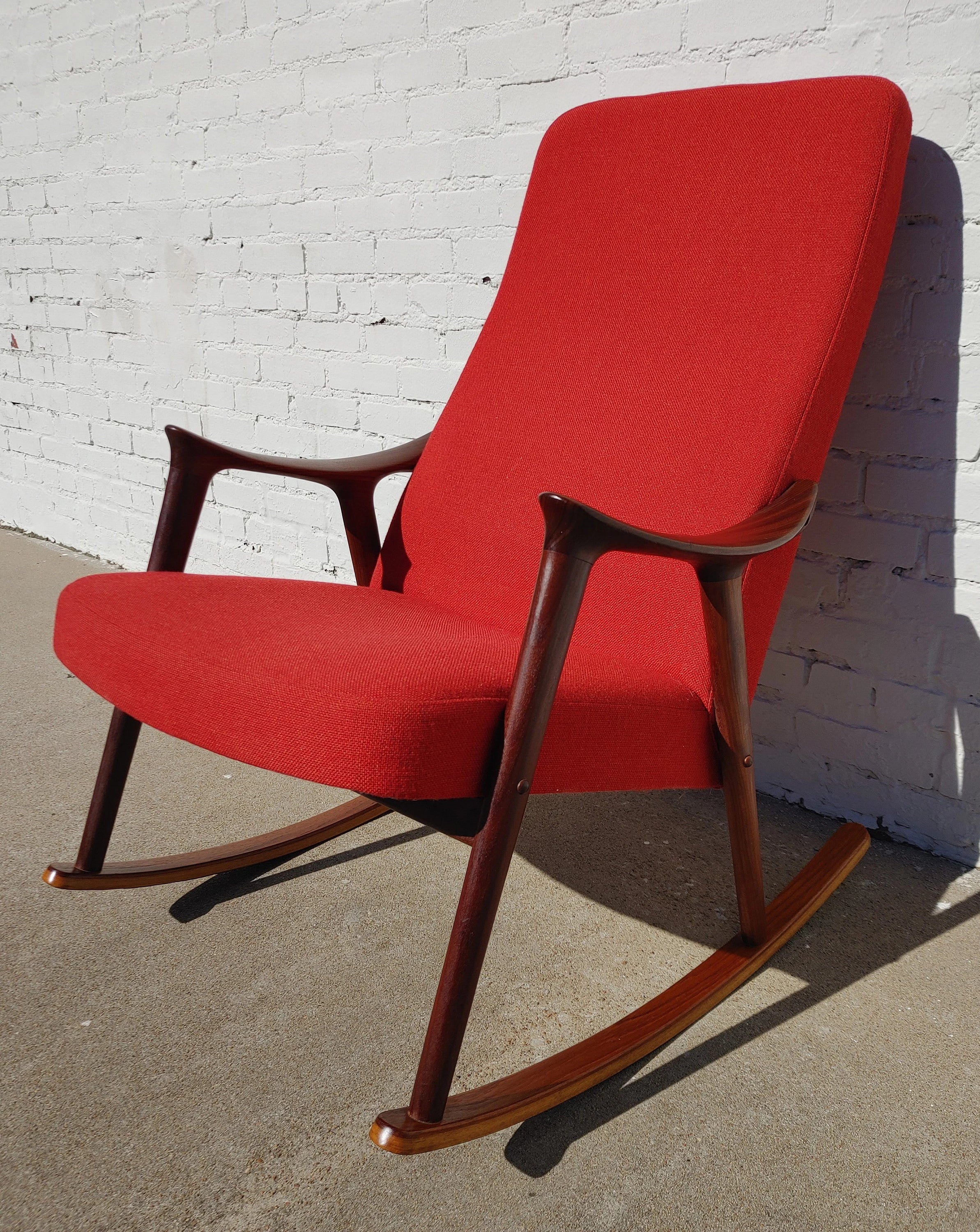 Mid Century Danish Modern Ingmar Relling Rocker