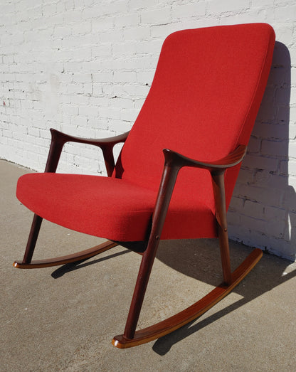 Mid Century Danish Modern Ingmar Relling Rocker