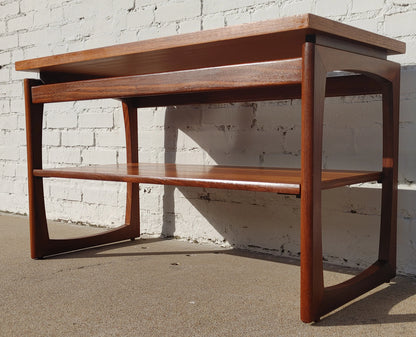 Mid Century English Modern Teak Coffee Table