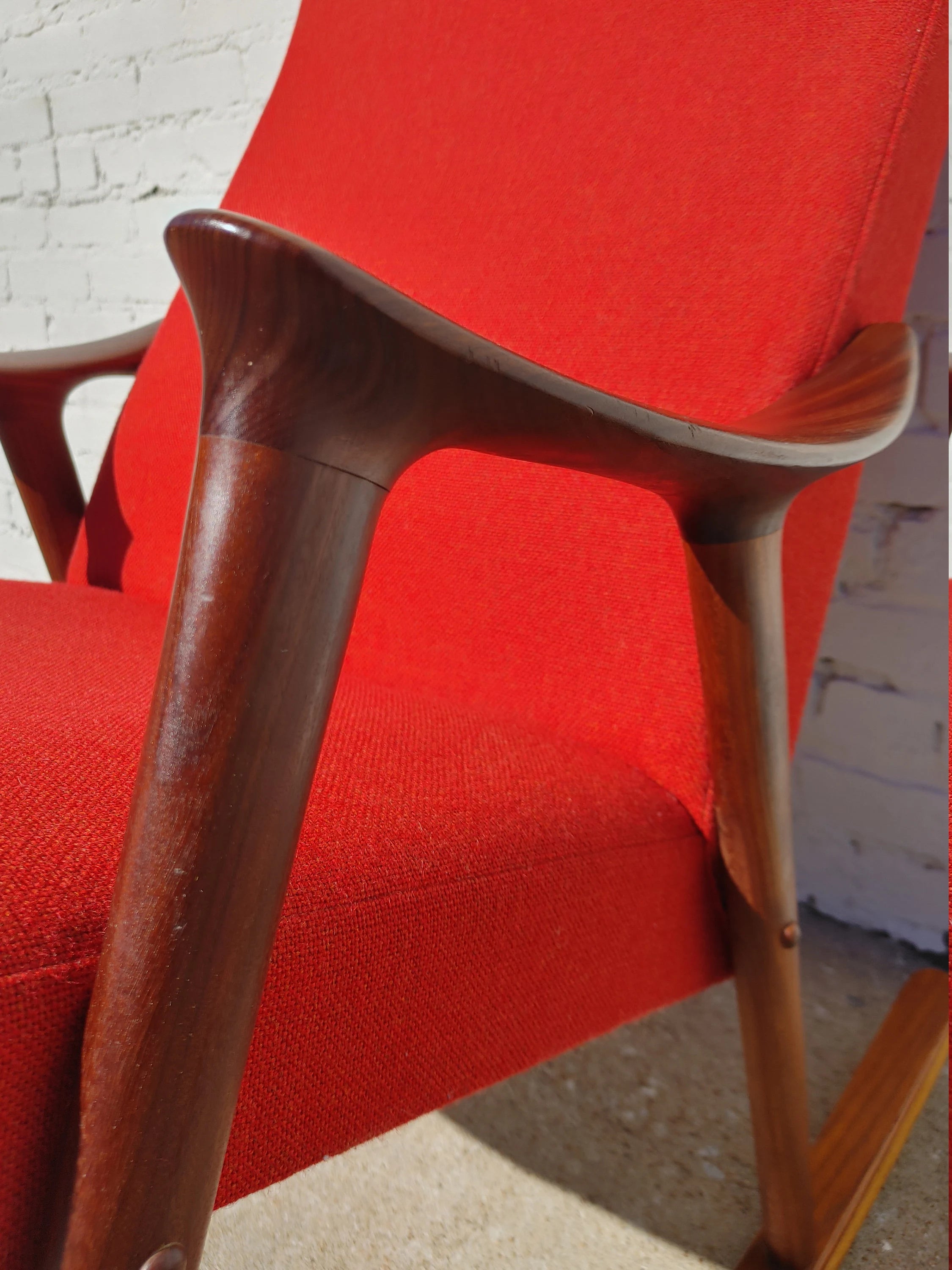 Mid Century Danish Modern Ingmar Relling Rocker