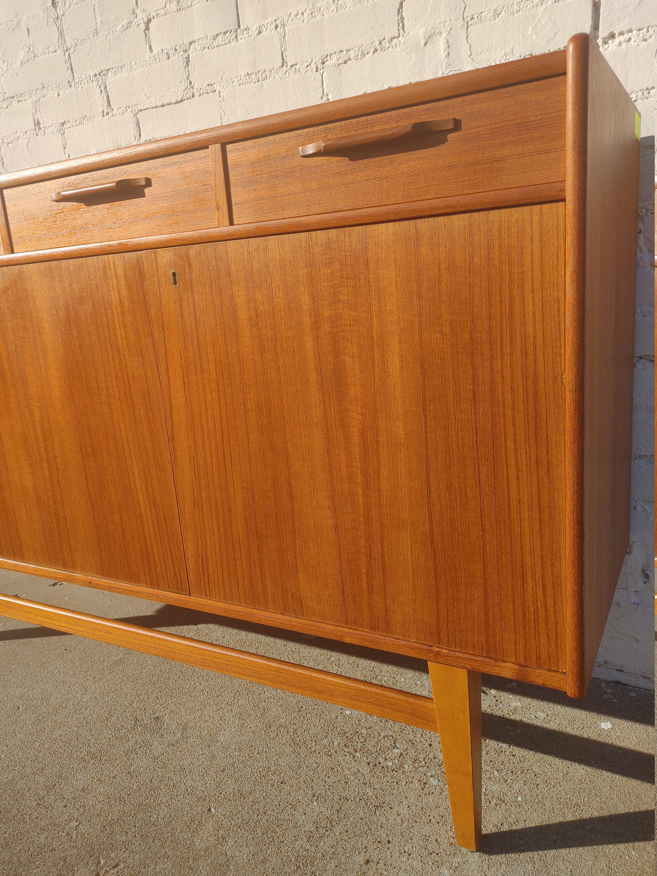 Mid Century Danish Modern Teak Sideboard