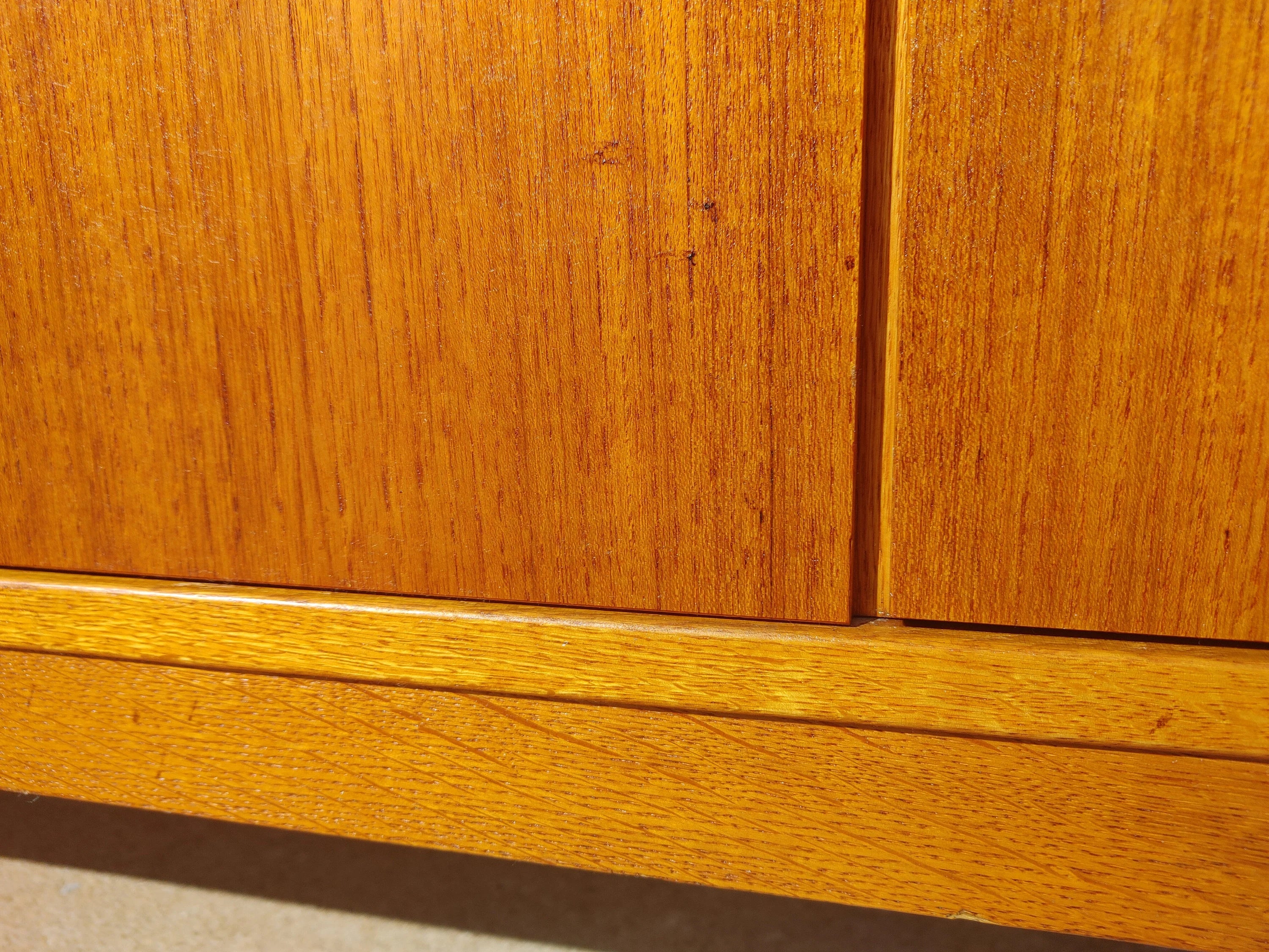 Mid Century Danish Modern Teak Credenza