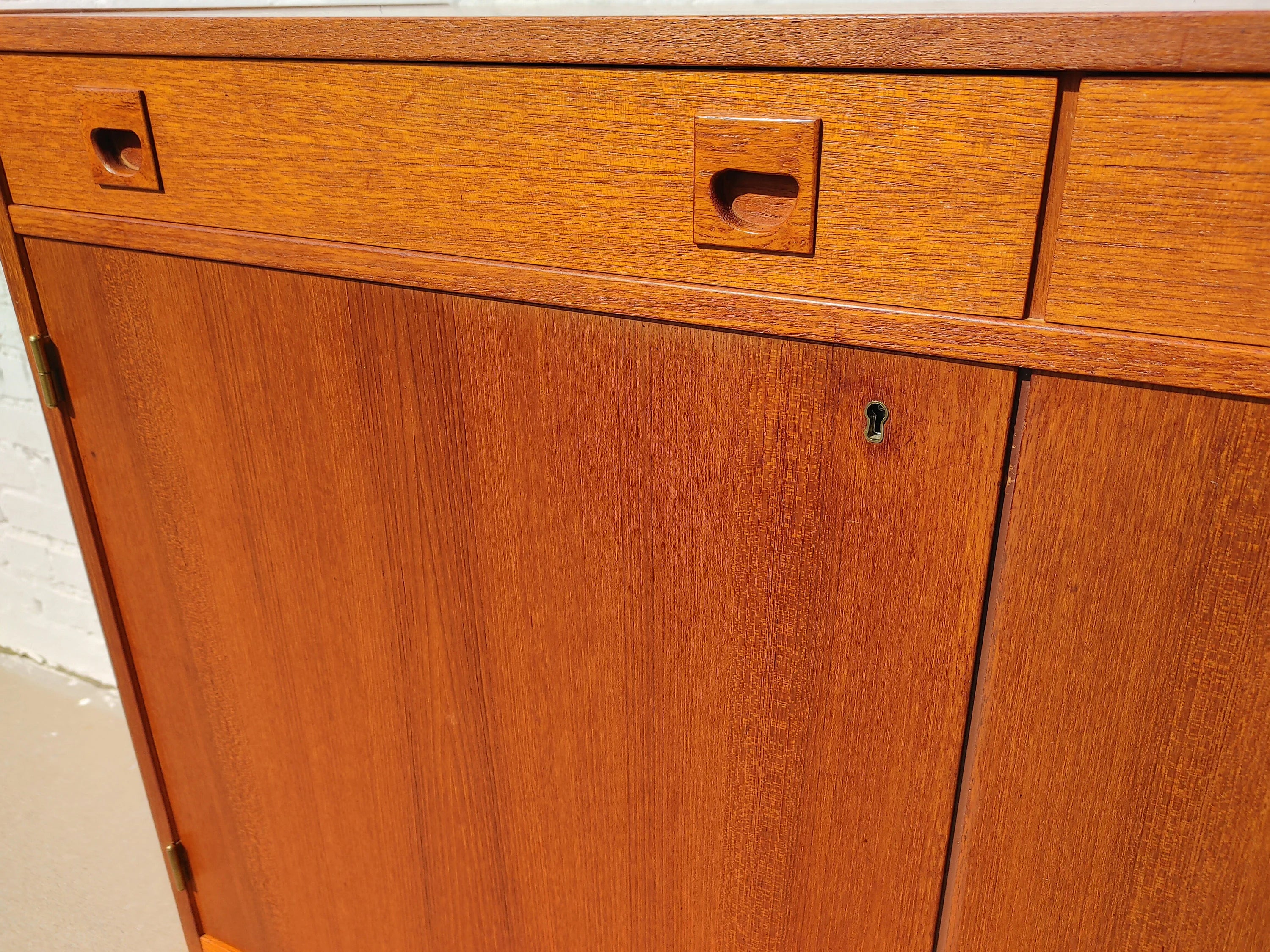 Mid Century Danish Modern Teak Cabinet
