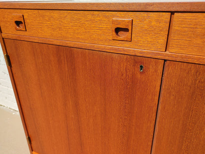 Mid Century Danish Modern Teak Cabinet