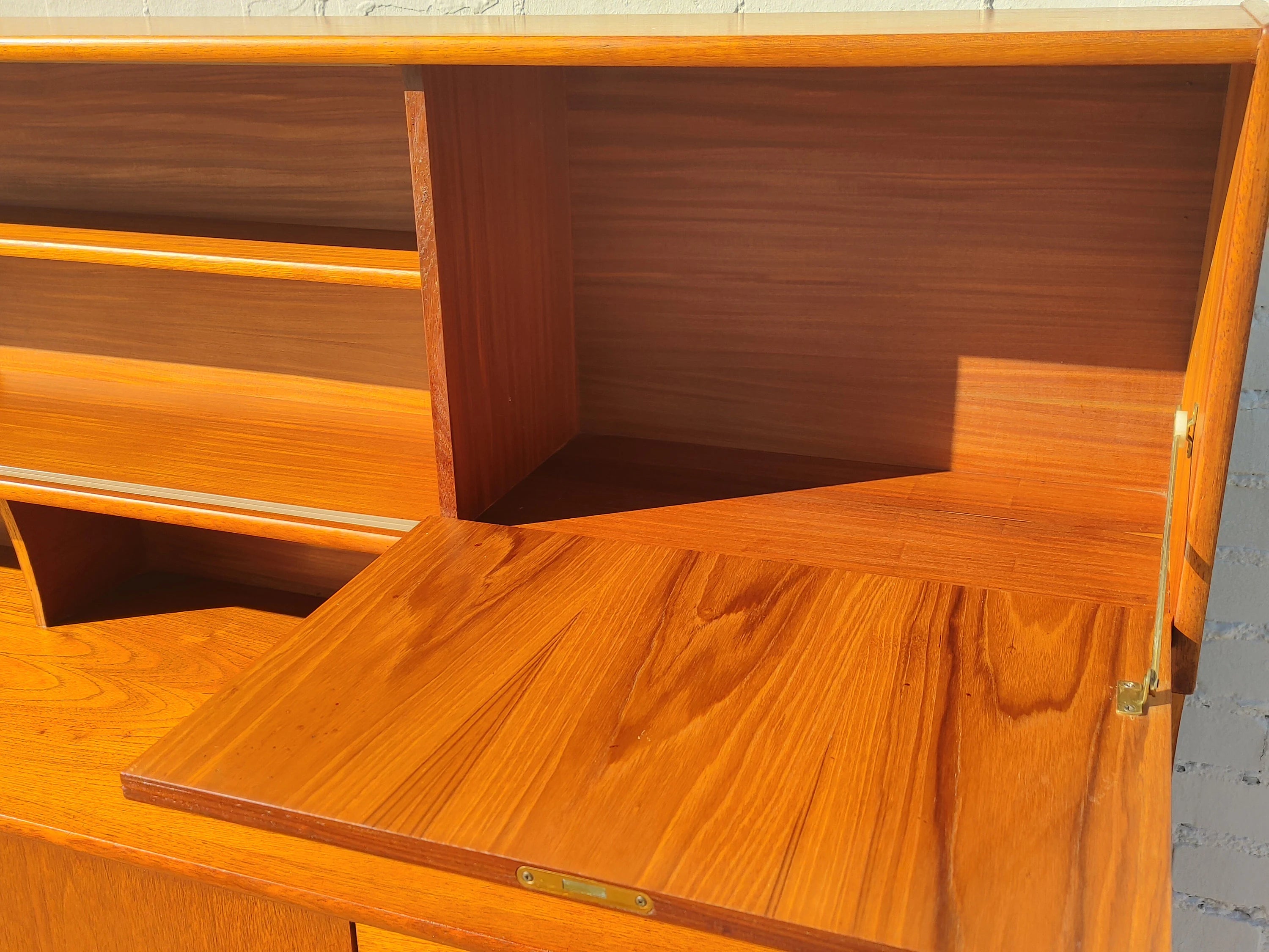Mid Century English Modern Teak Hutch by G Plan