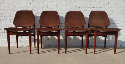 Mid Century English Modern Elliott's of Newbury Dining Chairs