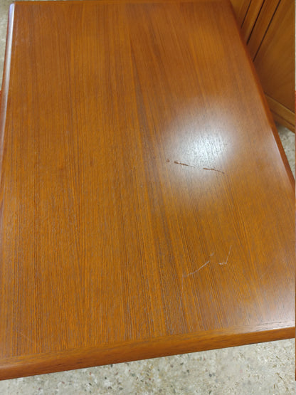 Mid Century Danish Modern Side Table by Trioh