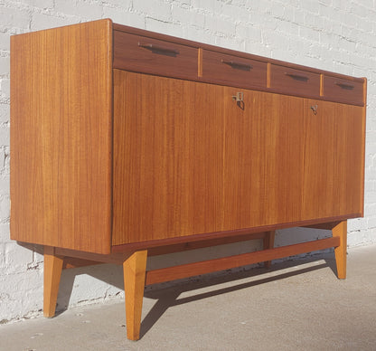 Mid Century Danish Modern Teak Sideboard
