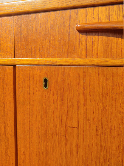 Mid Century Danish Modern Teak Credenza