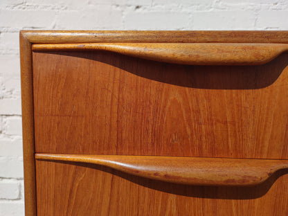 Mid Century English Modern Teak Credenza by McIntosh