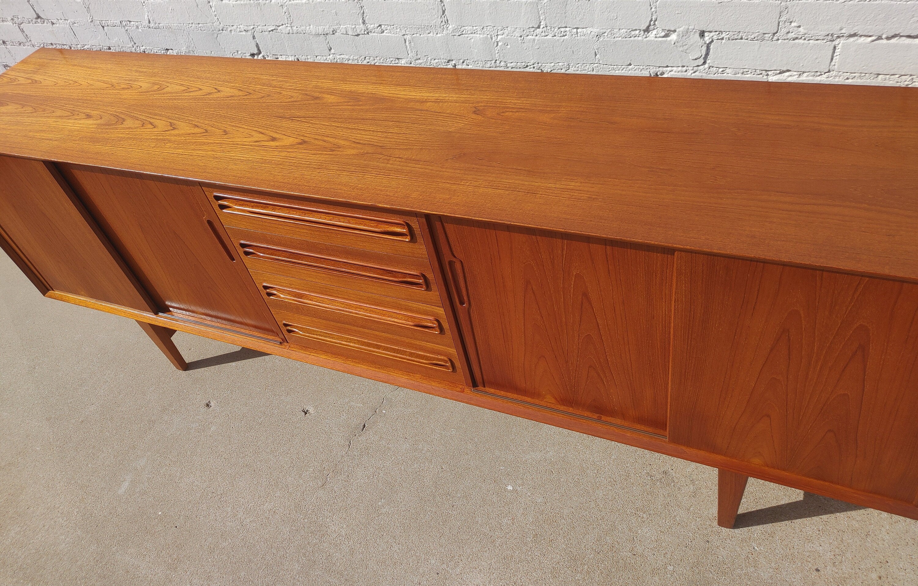 Mid Century Danish Modern Sideboard by Jensen & Molholm