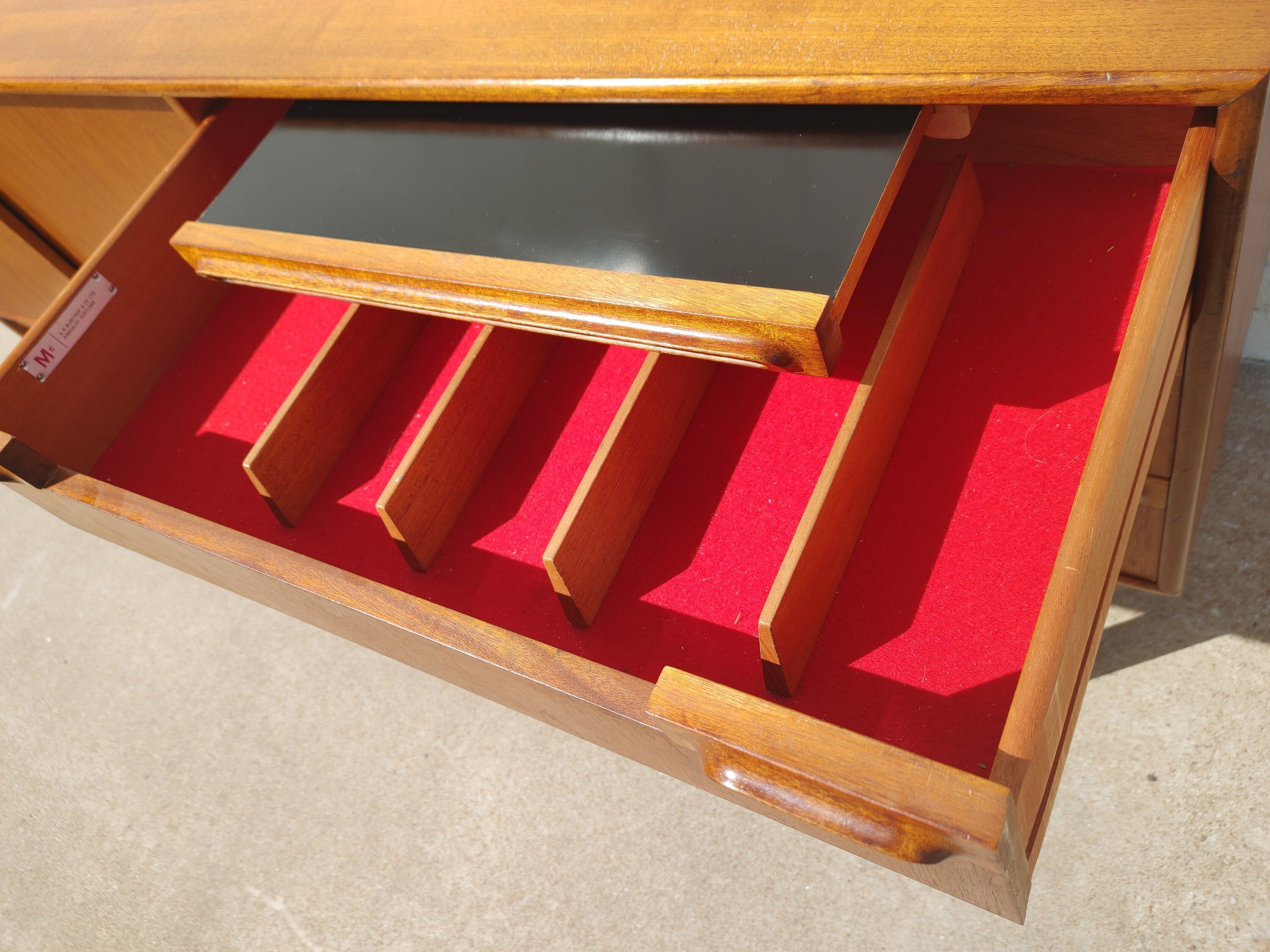 Mid Century English Modern Sideboard by McIntosh
