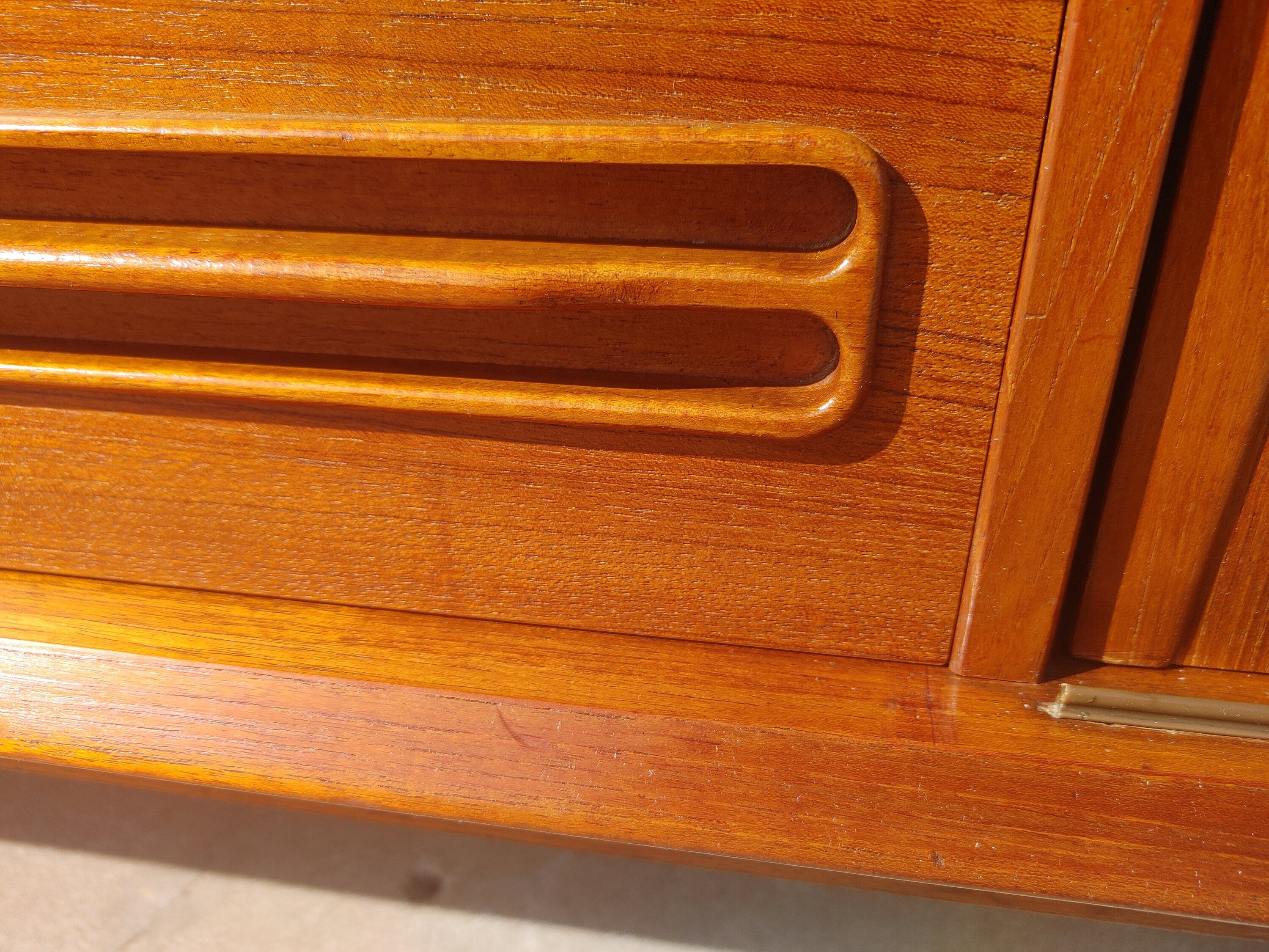 Mid Century Danish Modern Sideboard by Jensen & Molholm