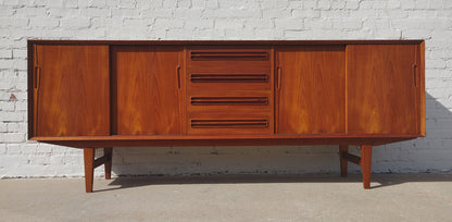 Mid Century Danish Modern Sideboard by Jensen & Molholm