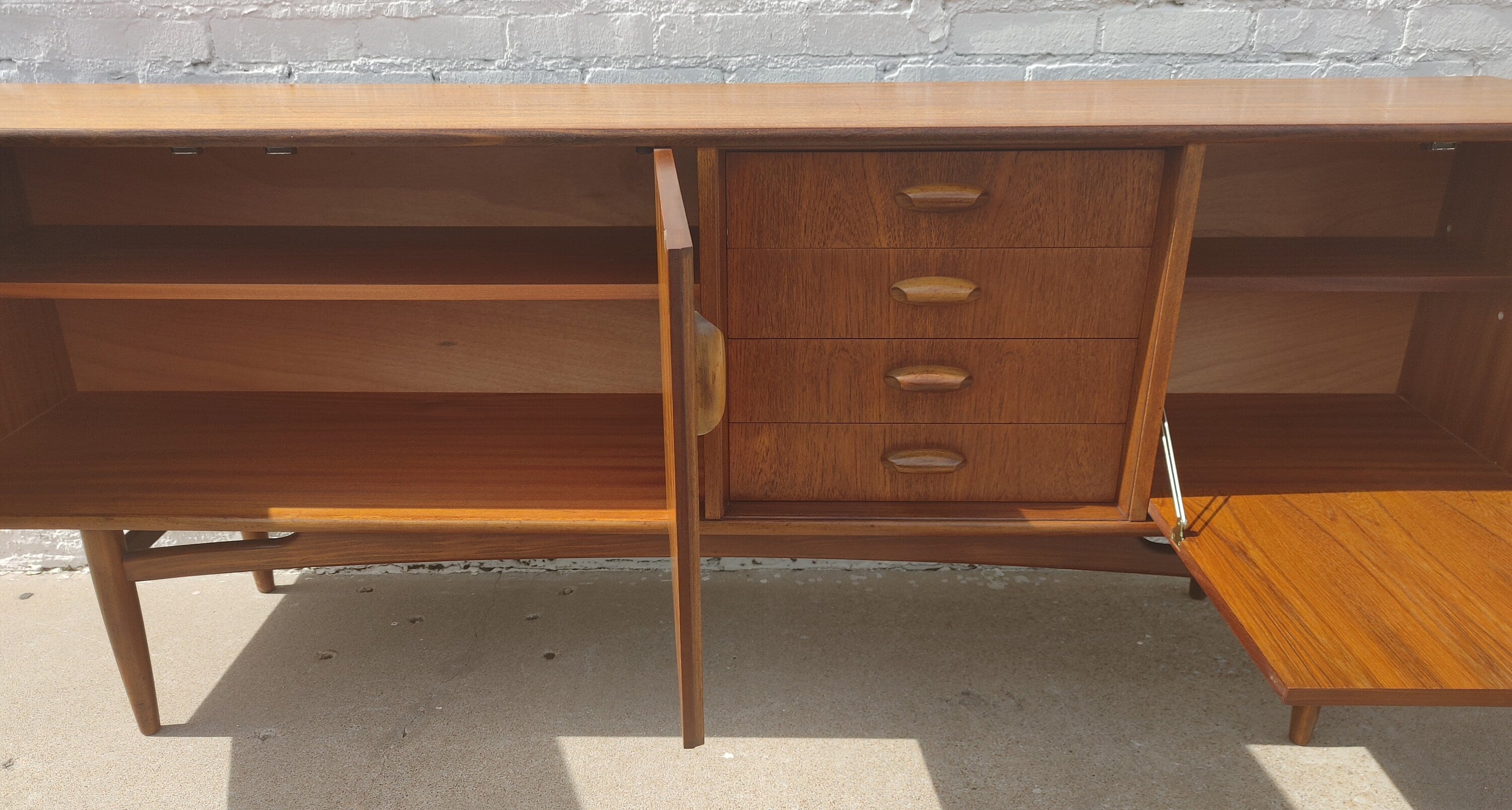 Mid Century English Modern G Plan Teak Sideboard