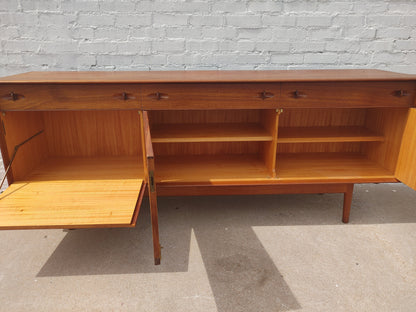 Mid Century Modern English Modern Teak Sideboard