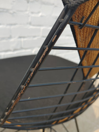 Mid Century Modern Herman Miller Eiffel Wire Chairs