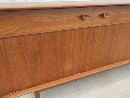 Mid Century Modern English Modern Teak Sideboard
