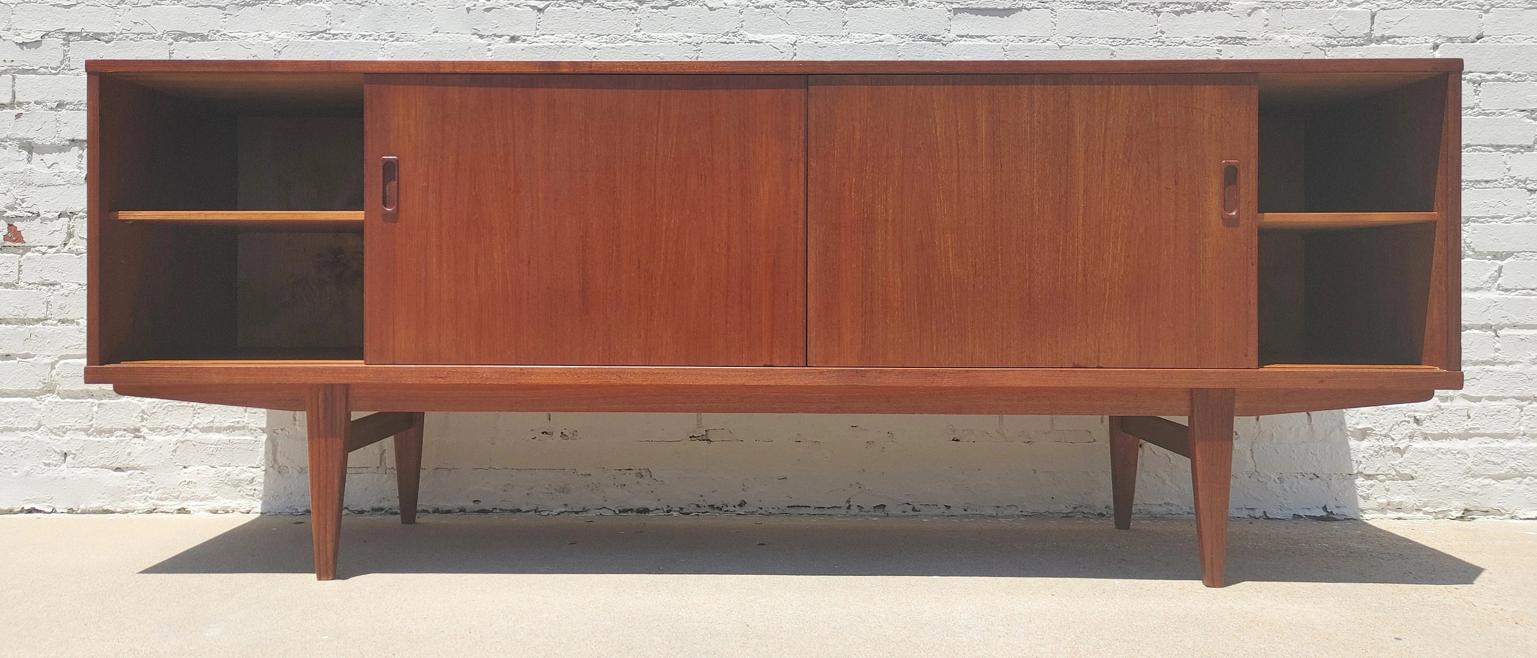 Mid Century Danish Modern Teak Sideboard