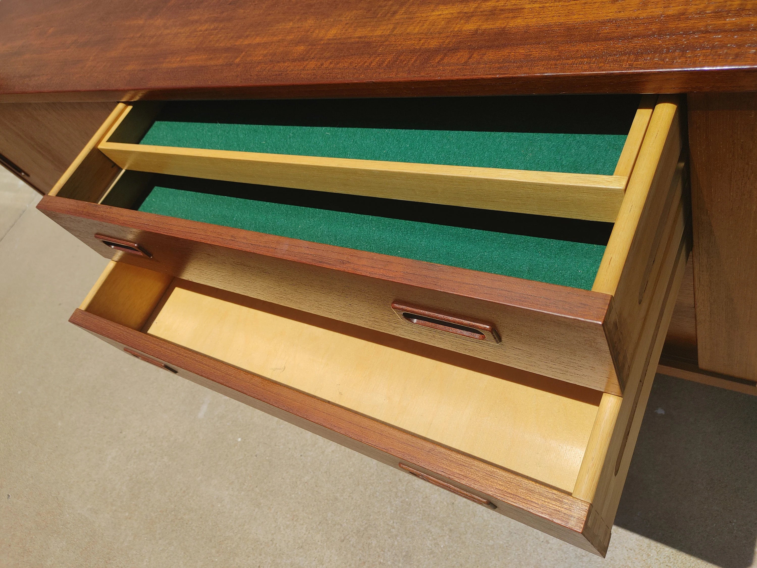 Mid Century Danish Modern Teak Sideboard