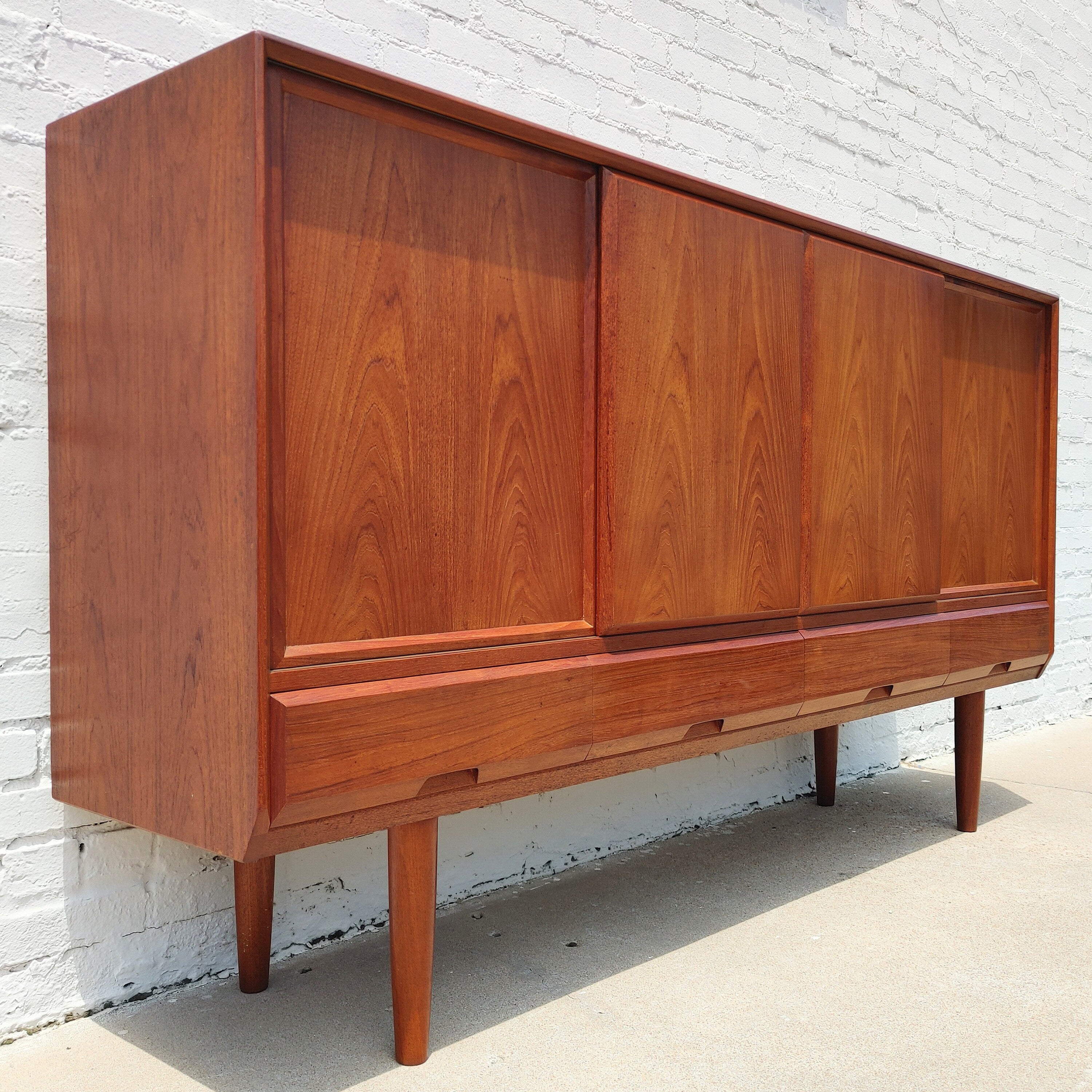 Mid Century Danish Modern Teak Cabinet