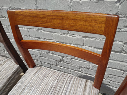 Mid Century Modern Teak Dining Chairs