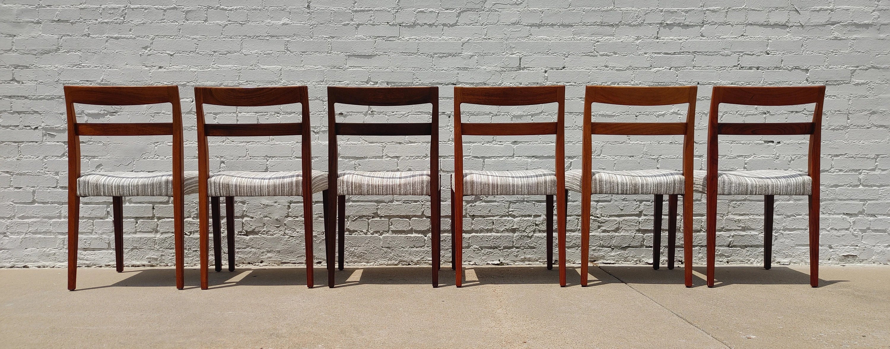 Mid Century Modern Teak Dining Chairs